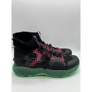 Under Armour HOVR Ridge Trek Black Chestnut Red Green 3025581-001 Men's Size 13